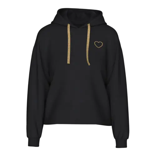 Pieces dames Hoodie Heart Pieces dames Hoodie Heart