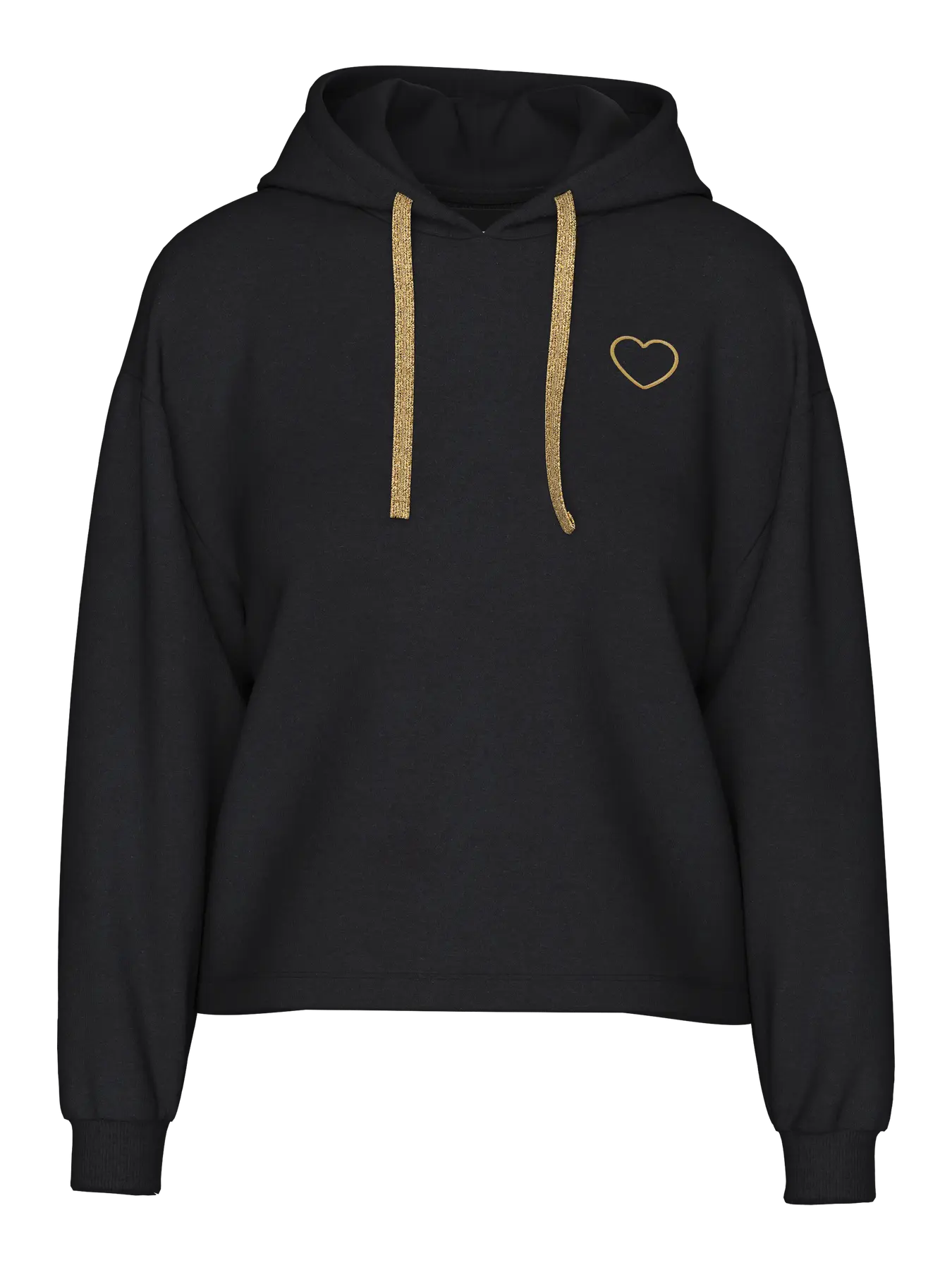 Pieces dames Hoodie Heart Pieces dames Hoodie Heart