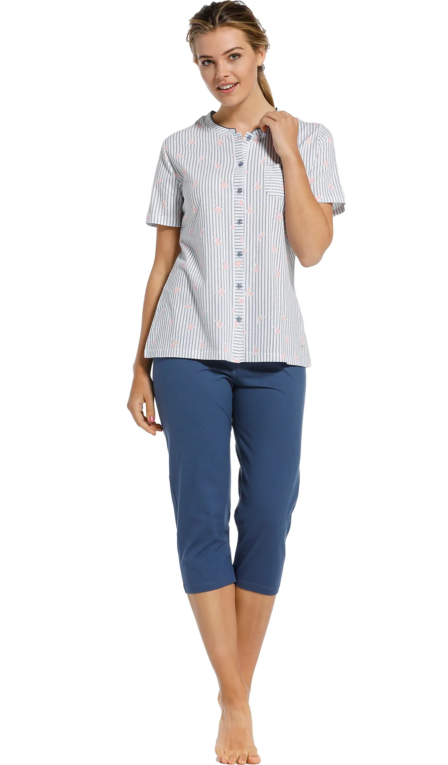 Pastunette dames capri - origami