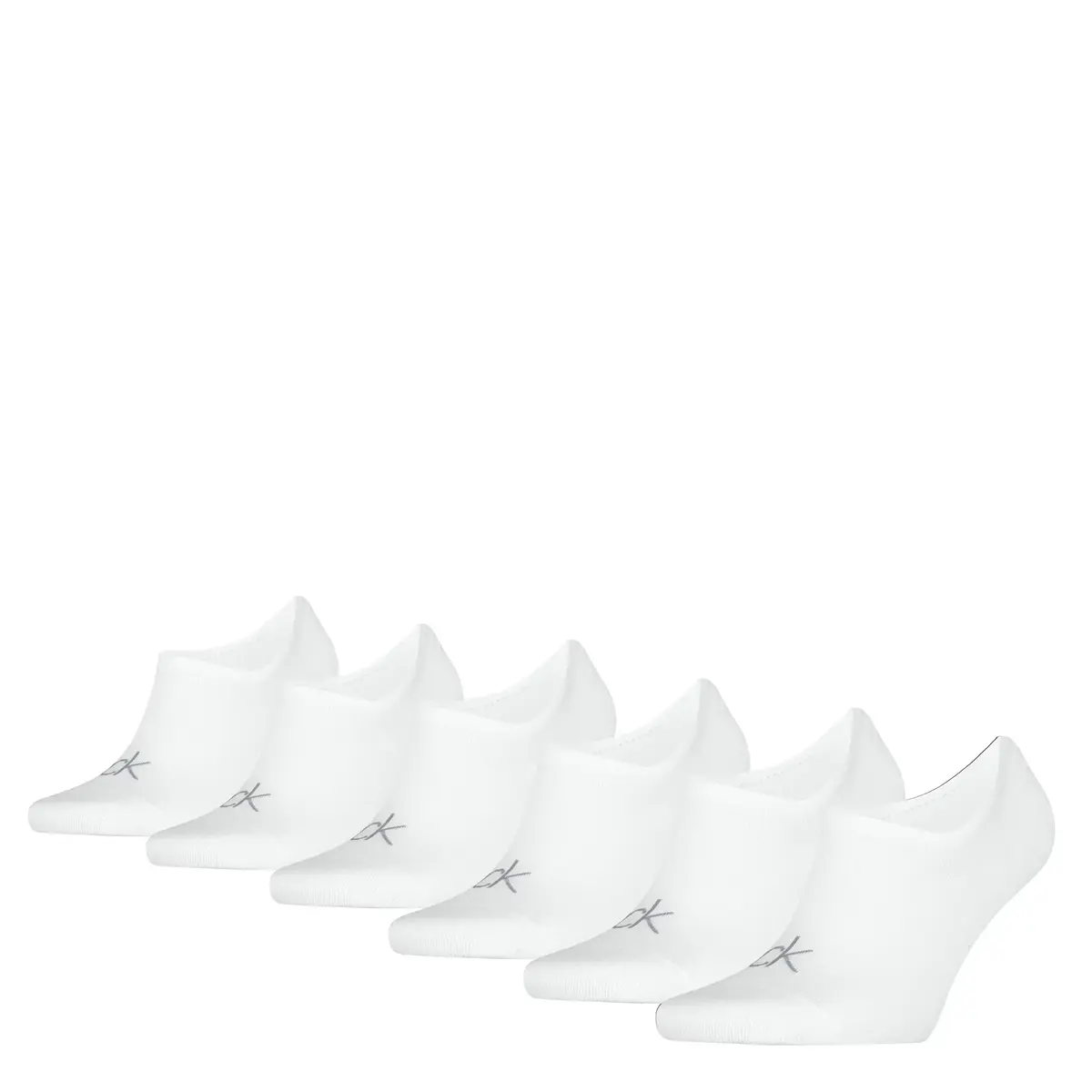 Calvin Klein 6-paar footies sokken Anti-slip - Heren