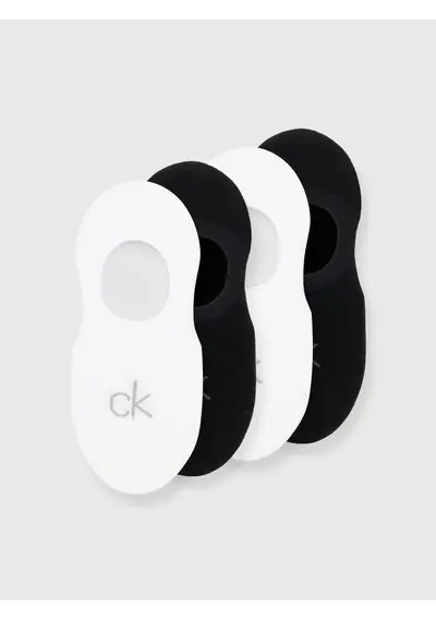 Calvin Klein 4-paar footies sokken Anti-slip - Dames - high cut