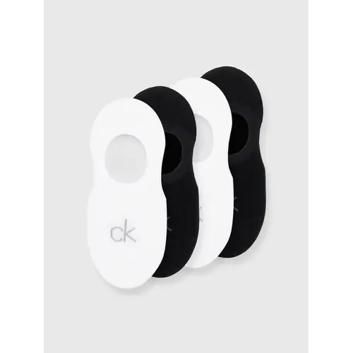 Calvin Klein 4-paar footies sokken Anti-slip - Dames - high cut