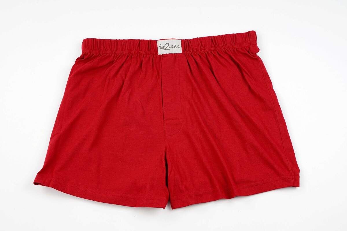 Funderwear-Fun2wear boxershort wijd model, uni - Losse boxershort mannen - 100% katoen Funderwear-Fun2wear boxershort wijd model, uni - Losse boxershort mannen - 100% katoen
