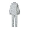 Lunatex flanel dames pyjama - lange mouwen - Ster