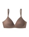 Schiesser BH met vulling zonder beugel - Invisible soft - Comfort invisible bh die niet doorschijnt - Huidskleur - Zwart