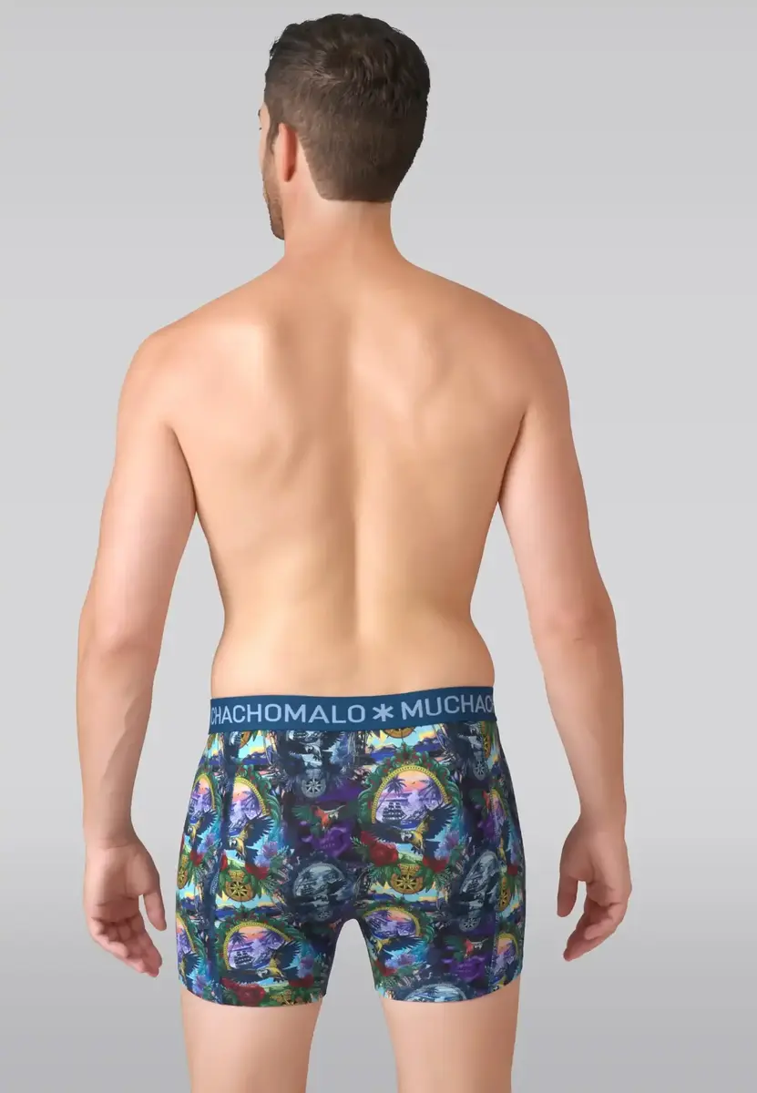 Muchachomalo 3-Pack Heren Boxershort - Tree friends  - katoenen heren onderbroeken