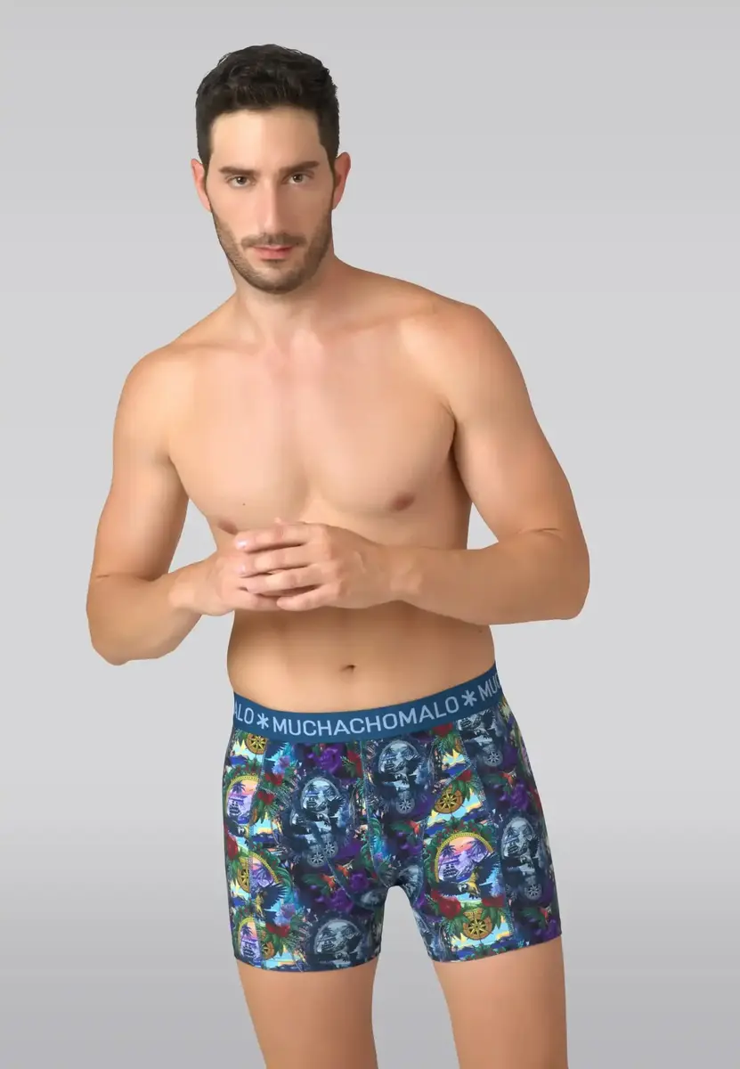 Muchachomalo 3-Pack Heren Boxershort - Tree friends  - katoenen heren onderbroeken