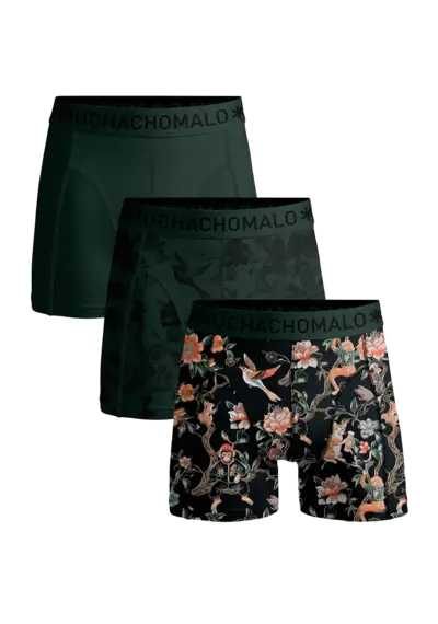 Muchachomalo 3-Pack Heren Boxershort - Pirate Parrot