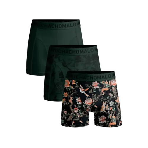 Muchachomalo 3-Pack Heren Boxershort - Pirate Parrot