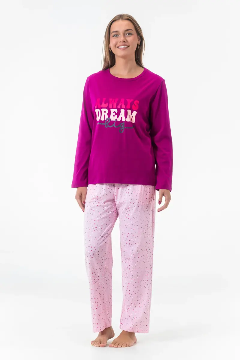 Gaubert dames pyjama -  katoen - katoenen dames nachtkleding goedkoop - Copy