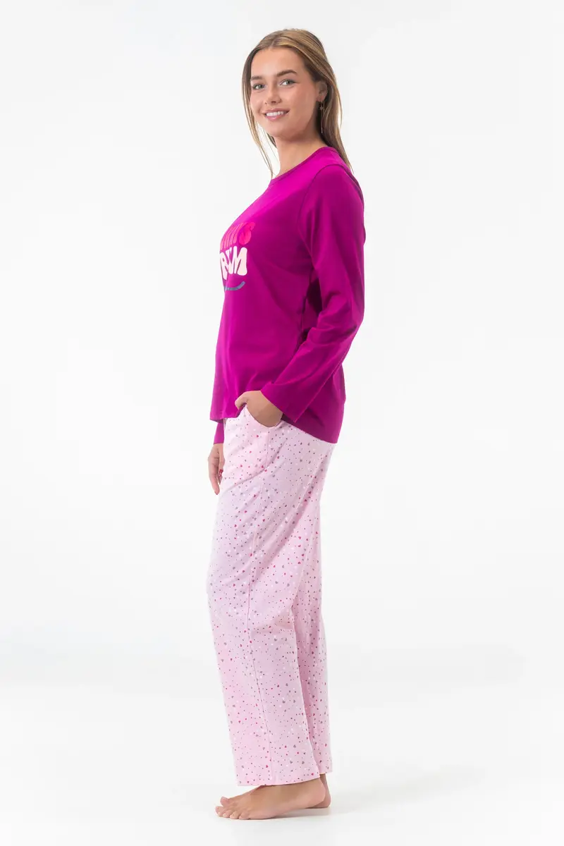 Gaubert dames pyjama -  katoen - katoenen dames nachtkleding goedkoop - Copy