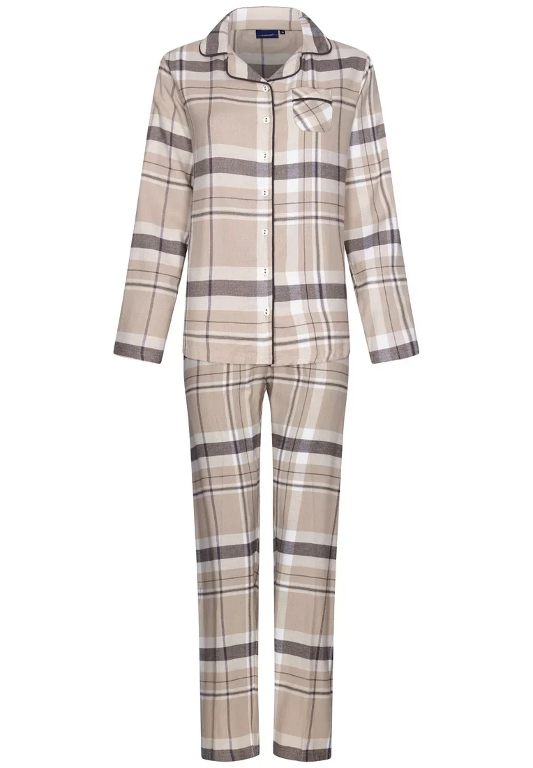 Pastunette dames pyjama met knoopsluiting