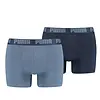 Puma Sport Heren Boxershort 2-pak- Zwart - Katoenen mannen ondergoed zwart