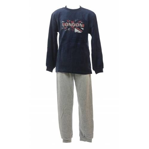 Outfitter Outfitter velours jongens pyjama London Outfitter Outfitter velours jongens pyjama London