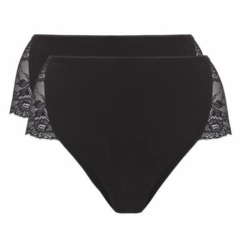 Ten Cate ondergoed Ten Cate dames Lace High Tai 2-Pack Ten Cate ondergoed Ten Cate dames Lace High Tai 2-Pack