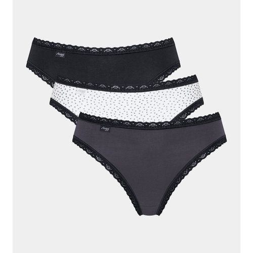 Sloggi 24/7 Tai dames slip 3-pack - Weekend Sloggi 24/7 Tai dames slip 3-pack - Weekend