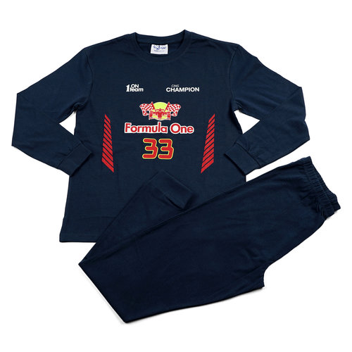 Fun2wear tricot jongens pyjama Formule 1 Fun2wear tricot jongens pyjama Formule 1