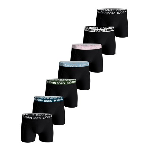 Bjorn Borg 7-pack heren boxershort - MP002 Bjorn Borg 7-pack heren boxershort - MP002