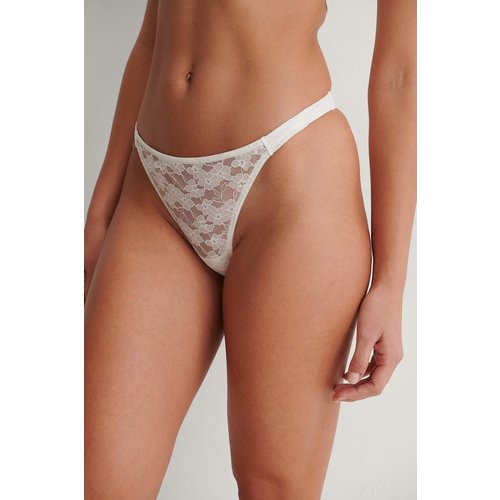 Na-KD Kanten Highleg string - Cloud Dancer Na-KD Kanten Highleg string - Cloud Dancer