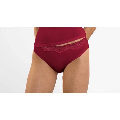 Nina von C dames Tai Slip - Jazzpant - Burgundy Nina von C dames Tai Slip - Jazzpant - Burgundy