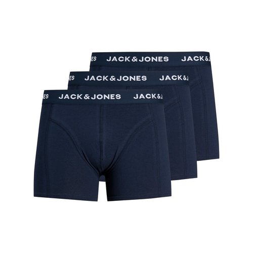 Jack & Jones heren boxershort 3-Pack - Blue Nights -Blue Jack & Jones heren boxershort 3-Pack - Blue Nights -Blue