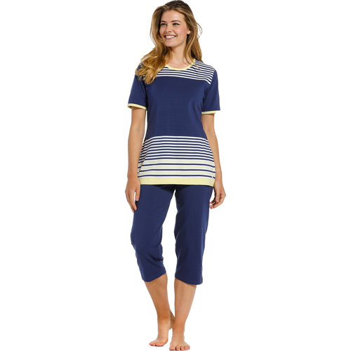 Pastunette Pastunette dames shortama 3/4 broek Monica Pastunette Pastunette dames shortama 3/4 broek Monica