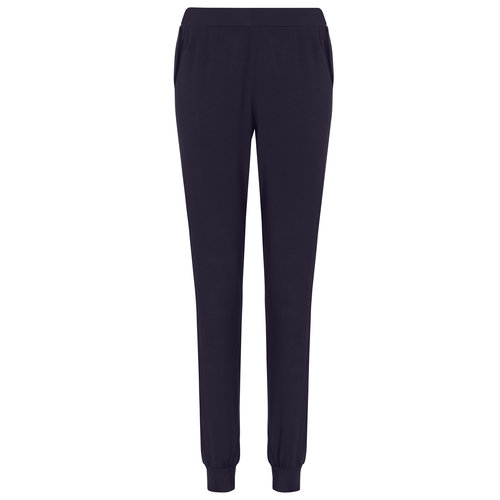 Pastunette Pastunette Deluxe dames lange pyjamabroek - Blue Pastunette Pastunette Deluxe dames lange pyjamabroek - Blue