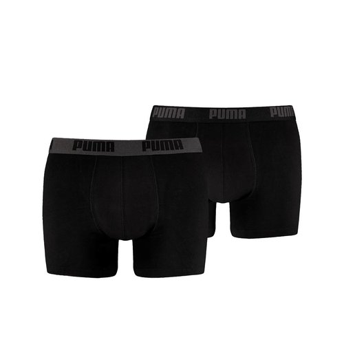Puma Puma Heren Boxershort 2-pak- Zwart Puma Puma Heren Boxershort 2-pak- Zwart