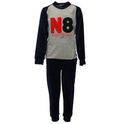 Gentlemen Gentlemen jongens velours pyjama N8 Gentlemen Gentlemen jongens velours pyjama N8