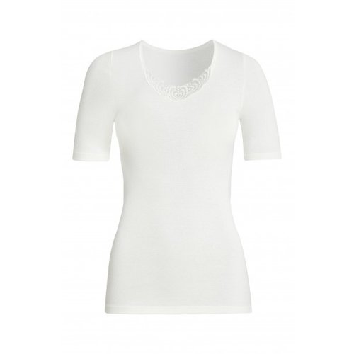 Entex Entex dames thermo shirt korte mouw met kant Entex Entex dames thermo shirt korte mouw met kant