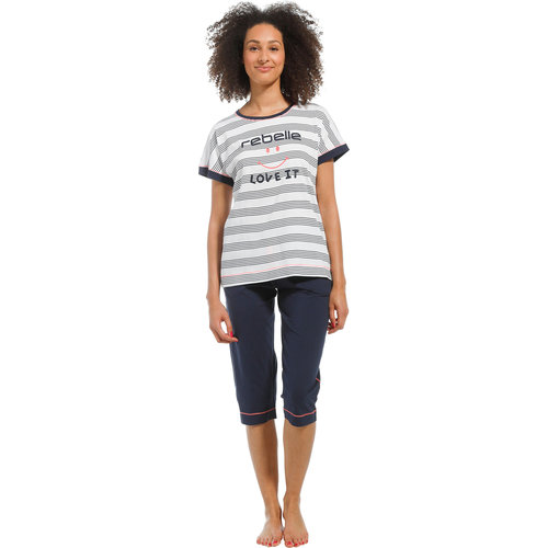 Rebelle dames shortama 3/4 broek - Love it Rebelle dames shortama 3/4 broek - Love it