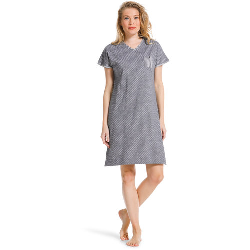 Pastunette dames nachthemd K/M - NOS - Grey Dots Pastunette dames nachthemd K/M - NOS - Grey Dots