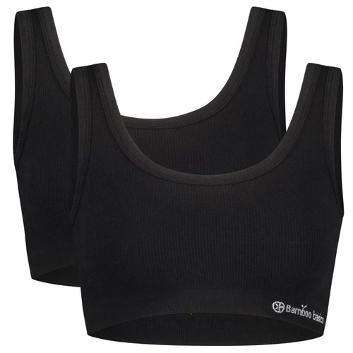 Bamboo Basics 2-pak naadloze BH Rib - Ruby Bamboo Basics 2-pak naadloze BH Rib - Ruby