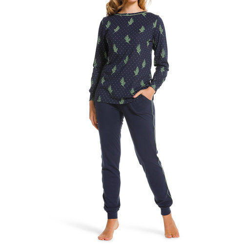 Pastunette Deluxe pyjama L/M - Dark Leaves Pastunette Deluxe pyjama L/M - Dark Leaves