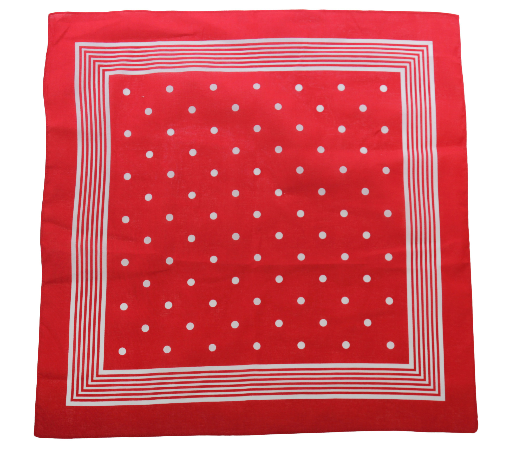 Tiseco zakdoek rood stippel 55 x 55 cm online kopen bij Sliponline - Zakdoekwinkel