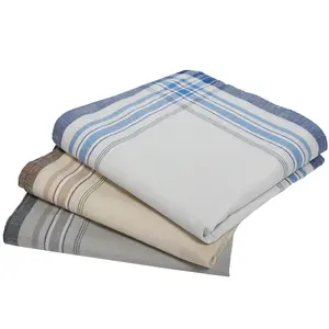 Tiseco 12 stuks heren zakdoeken - Blue Summer Tiseco 12 stuks heren zakdoeken - Blue Summer