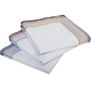 Tiseco 12 stuks Heren zakdoeken - dikke kwaliteit -1202 Tiseco 12 stuks Heren zakdoeken - dikke kwaliteit -1202