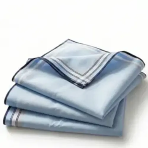 Swan 6 stuks Heren zakdoeken - Lichtblauw Swan 6 stuks Heren zakdoeken - Lichtblauw