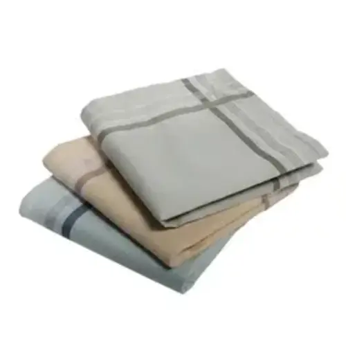 Swan 12 stuks Heren zakdoeken brede zoom