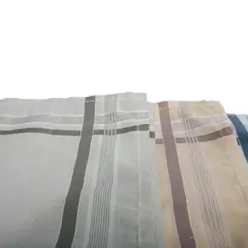 Swan 12 stuks Heren zakdoeken brede zoom