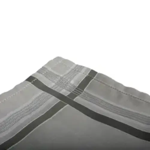 Swan 12 stuks Heren zakdoeken brede zoom