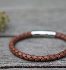 METRO Bono Leather Bracelet Tan