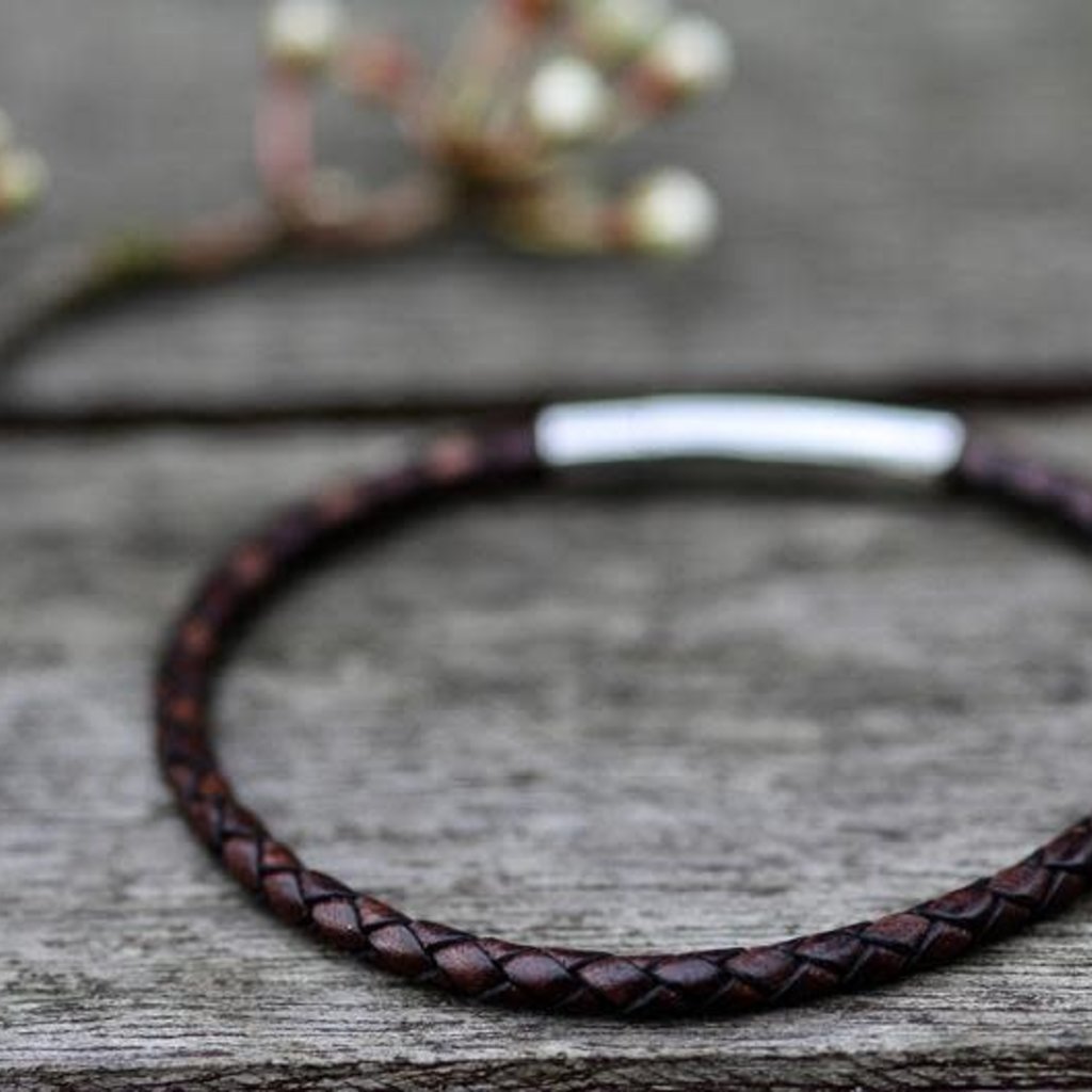 METRO Northcote Leather Bracelet Mocha