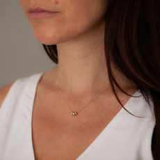 Gold Trinity Sophia Necklace