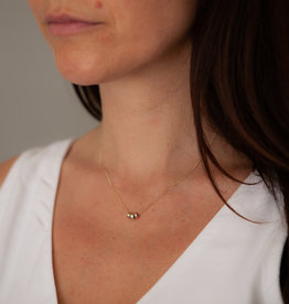 Gold Trinity Sophia Necklace