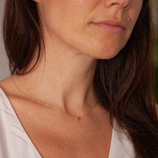 9 Carat Gold Acorn Necklace