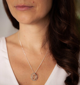 KENSINGTON Silver Sphere Necklace