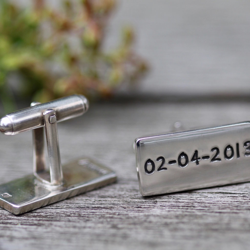 PERSONALISED Wedding Cufflinks