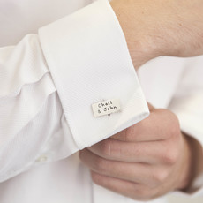 PERSONALISED Wedding Cufflinks