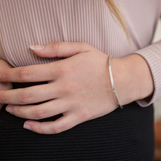 Silver Polo Bangle
